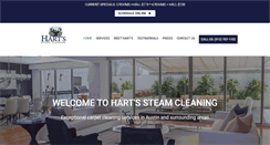 Desktop Screenshot of hartssteamcleaning.com